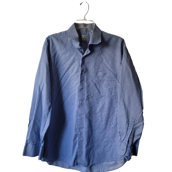 Peter Millar checkerboard   long sleeve button up size larg - Picture 1 of 7